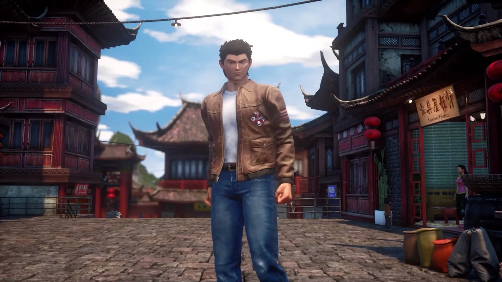 Screenshot from the original Shenmue III, not from Shenmue III Enhanced