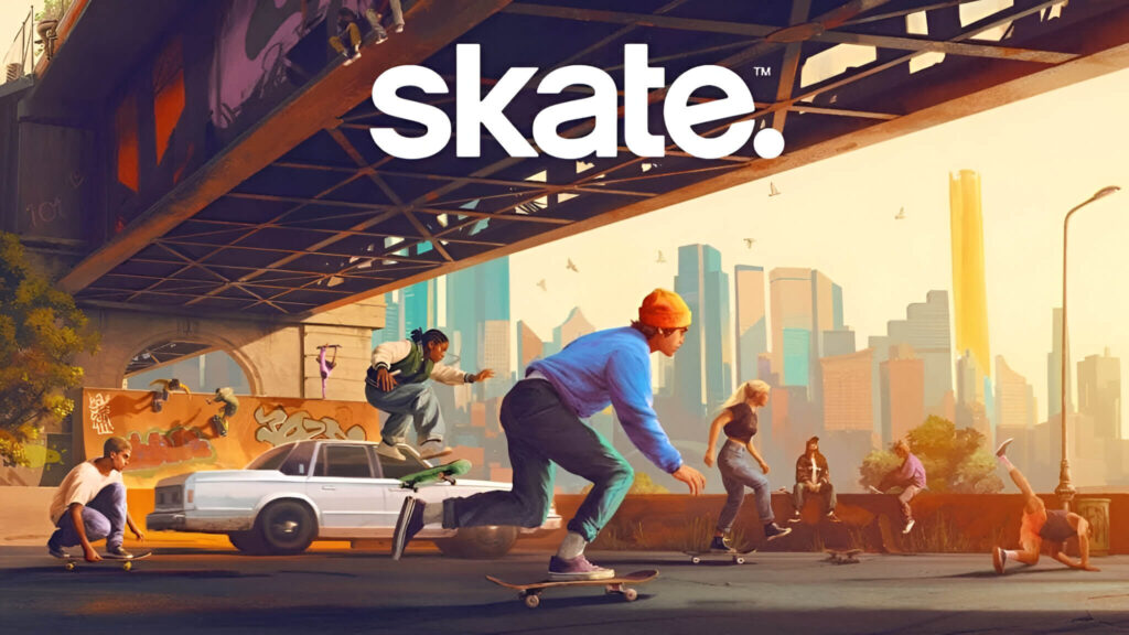skate. - key art