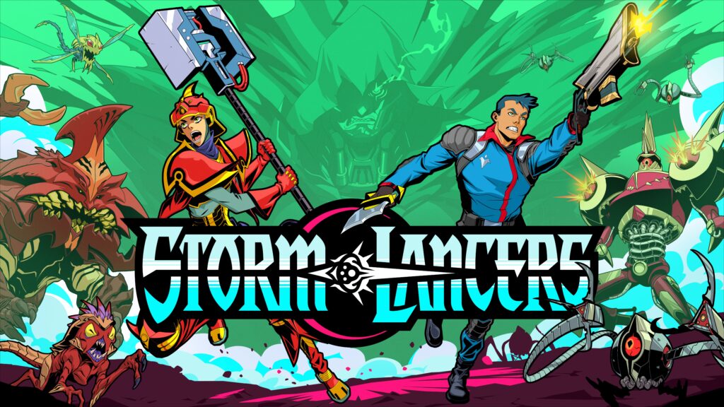 Storm Lancers - Logo and key art