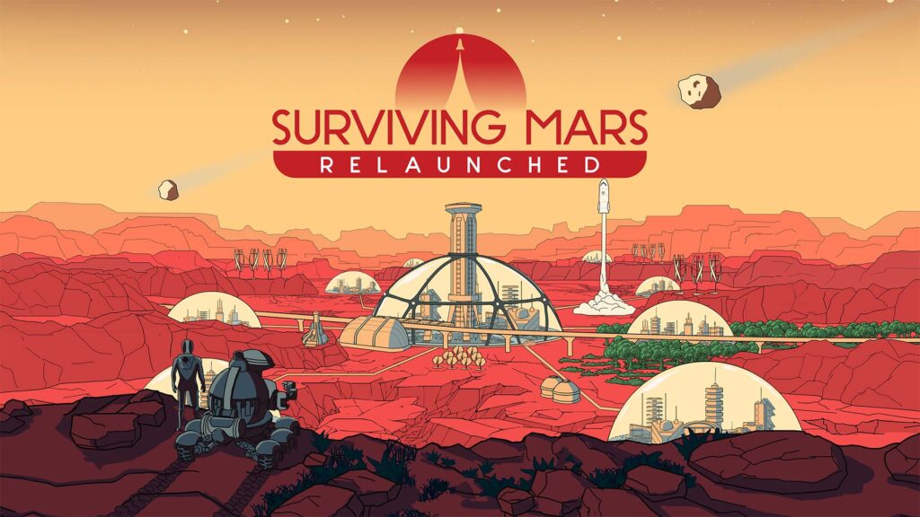 Surviving Mars: relaunched - key art