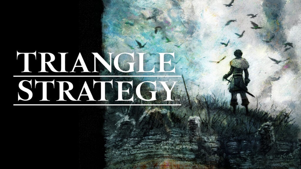 TRIANGLE STRATEGY - key art