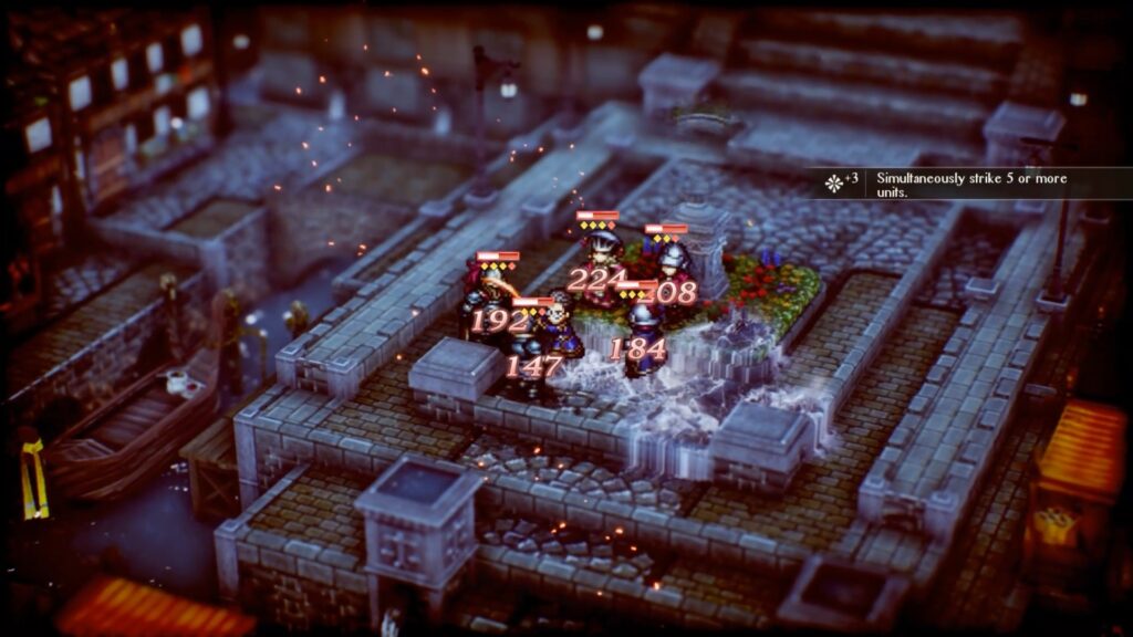 TRIANGLE STRATEGY - gameplay shot 