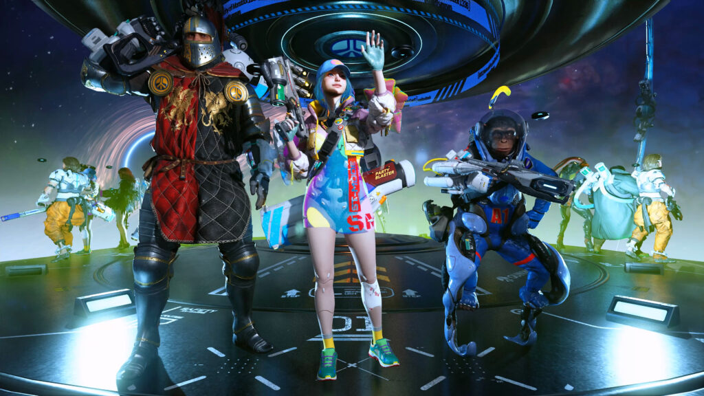 Time Takers - characters selection