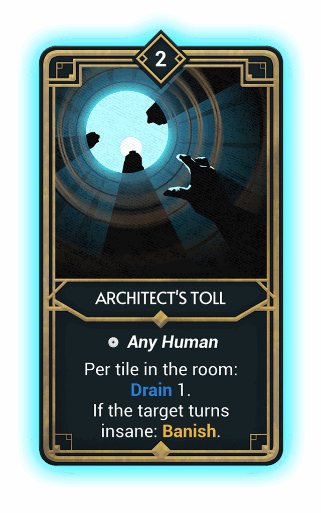 Deck of Haunts - Architect's Toll Card