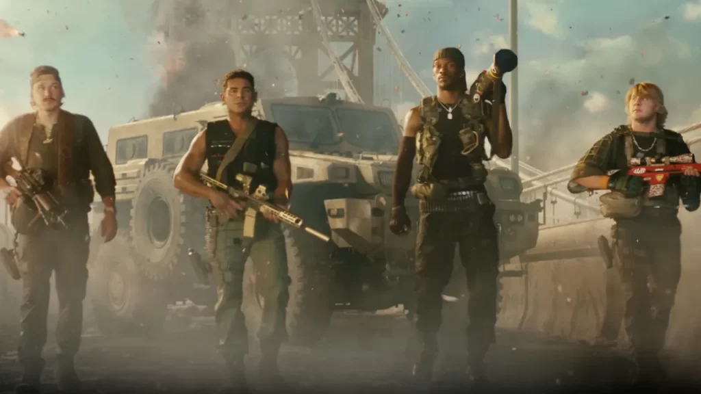 Battlefield 6 trailer mocks Call of Duty with brutal celebrity takedown 2 Battlefield 6 - Live Action cast