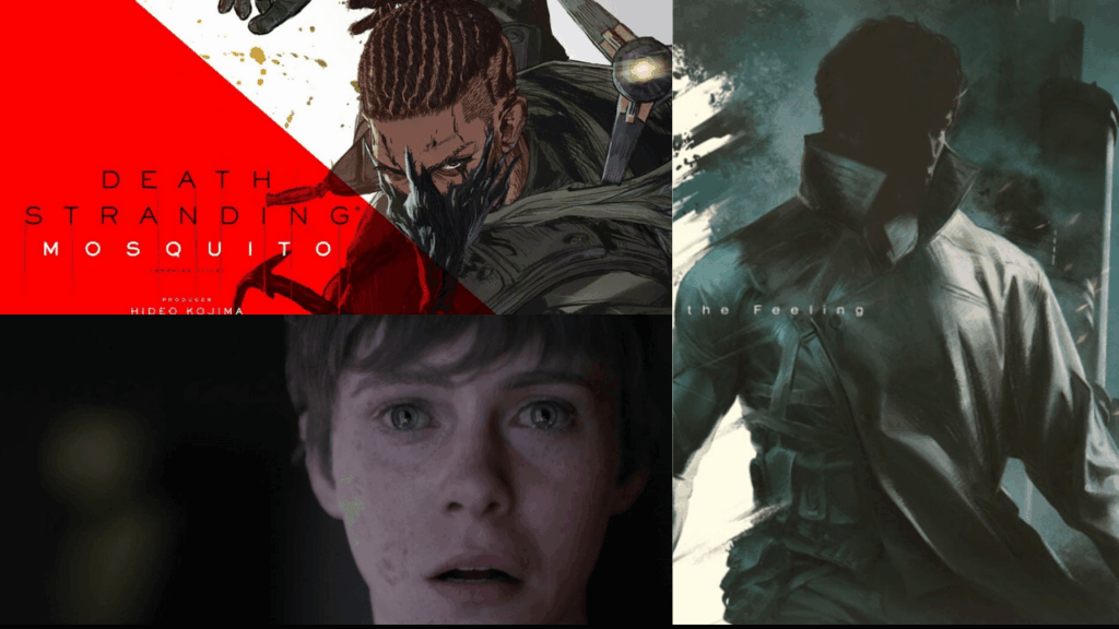 OD, PHYSINT, Death Stranding Mosquito - key arts