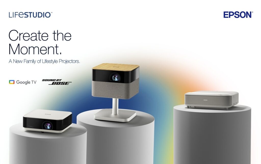 Epson's Lifestudio Projector - Key Art
