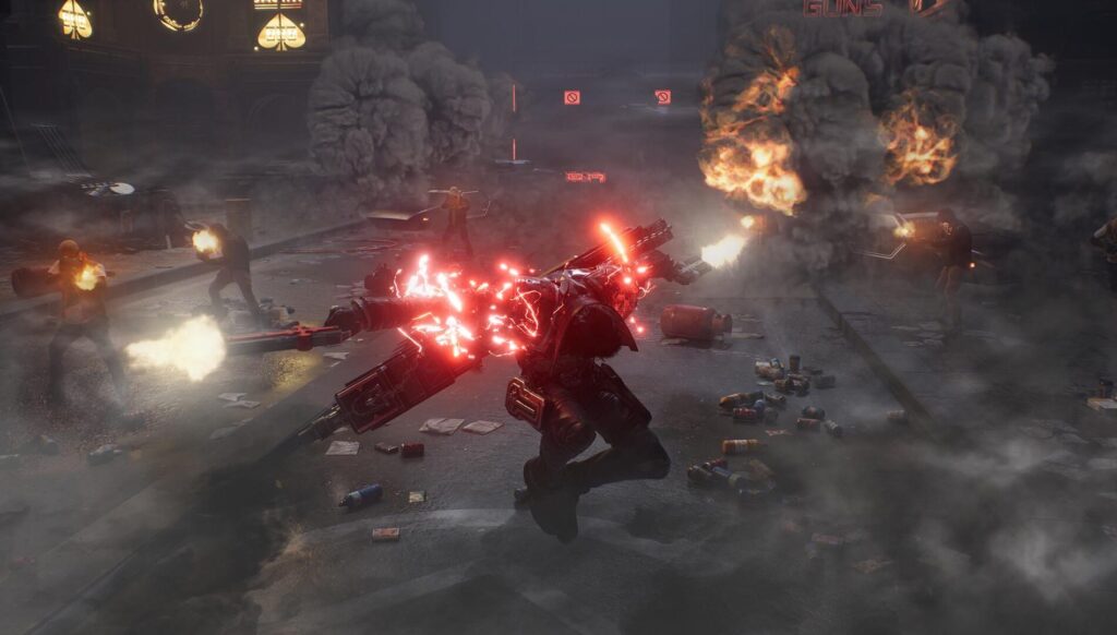 Gungrave GORE Blood Heat - gameplay shot 