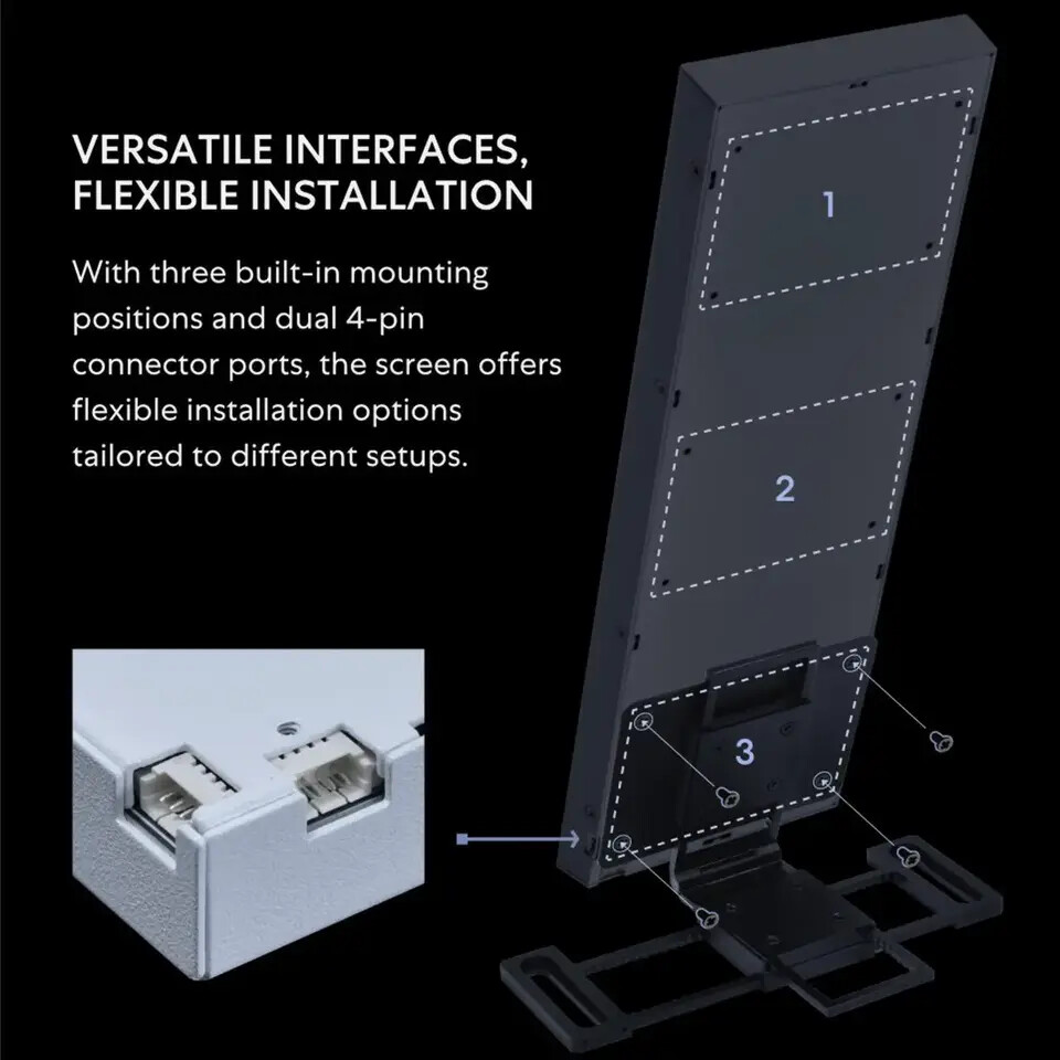 LIAN LI Universal Screen - Versatile interface, flexible installation