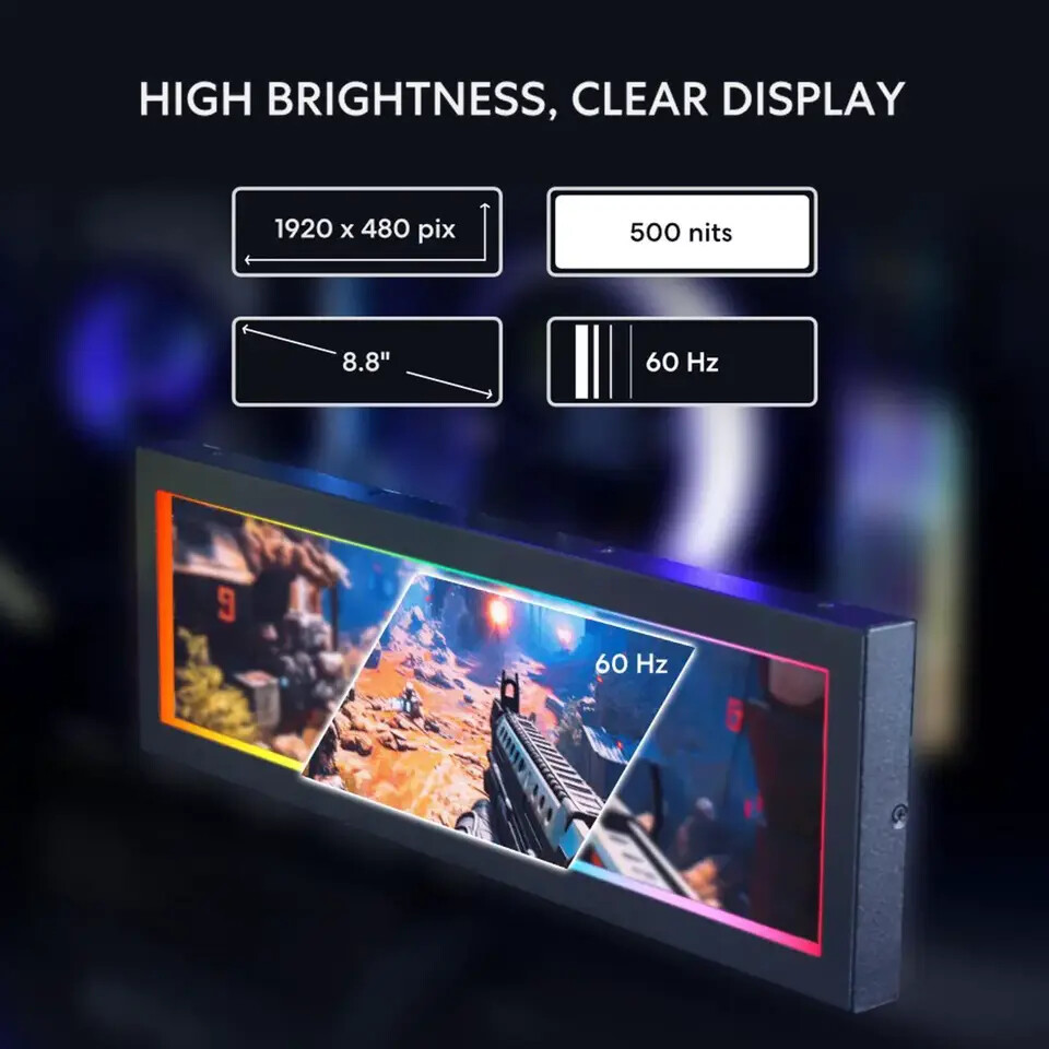 LIAN LI Universal Screen - High brightness, clear display