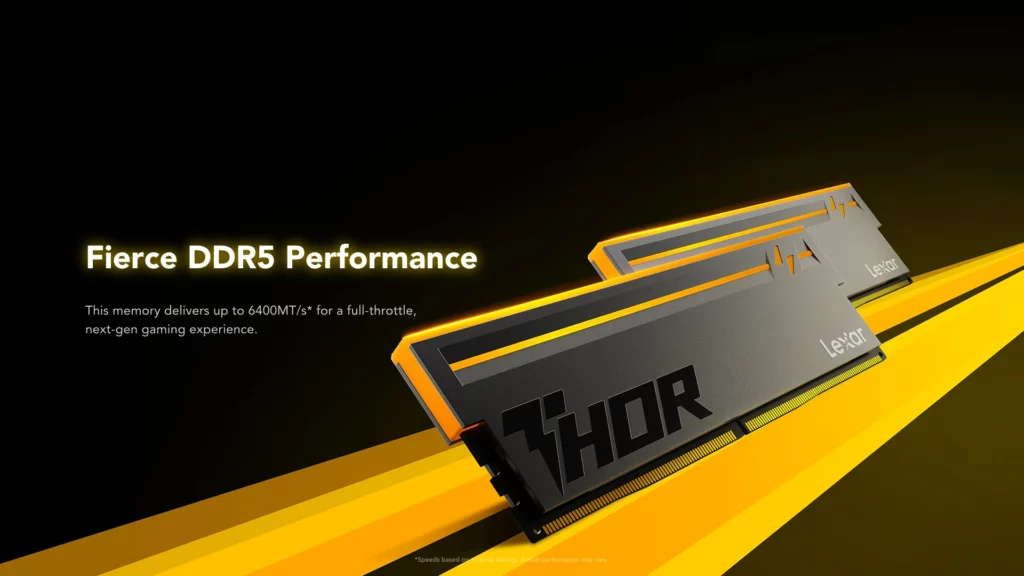 Lexar THOR RGB 2nd Gen DDR5 memory - Key Art