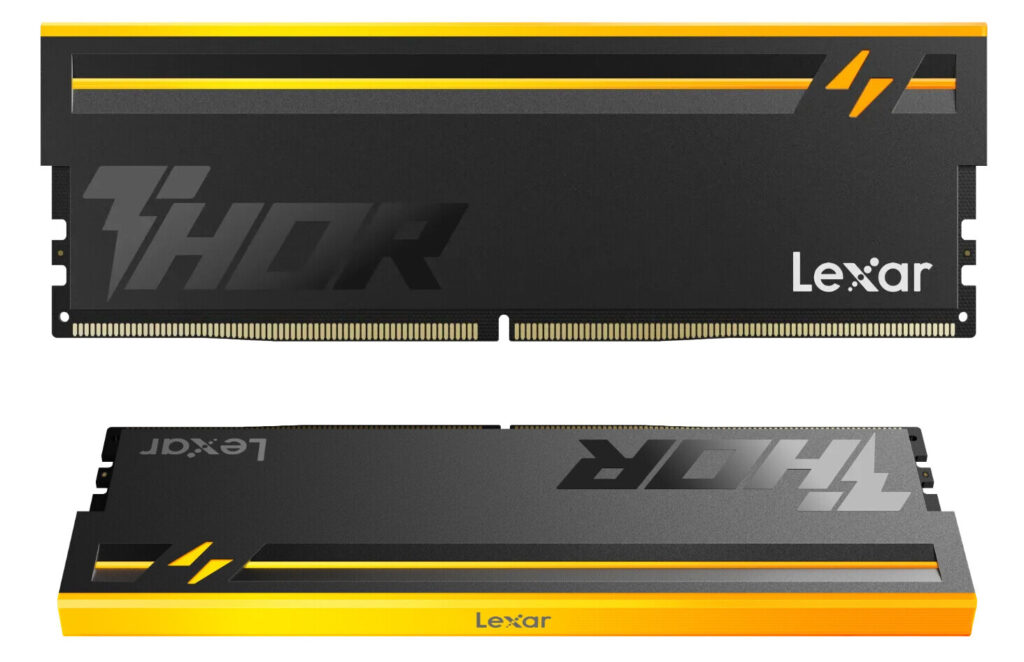 Lexar THOR RGB 2nd Gen DDR5 memory - Two Views