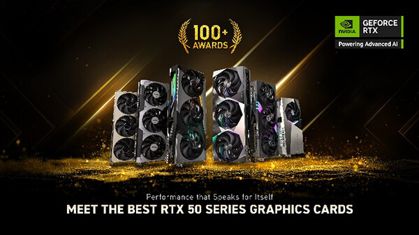 MSI GeForce RTX 50 Series graphics cards