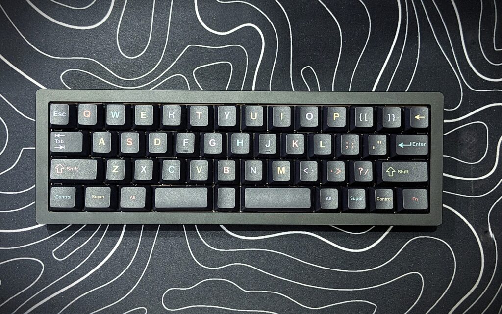 EPOMAKER Tide49 - Top Down View