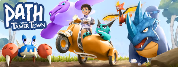 Path to Tamer Town - Key Art and Logo