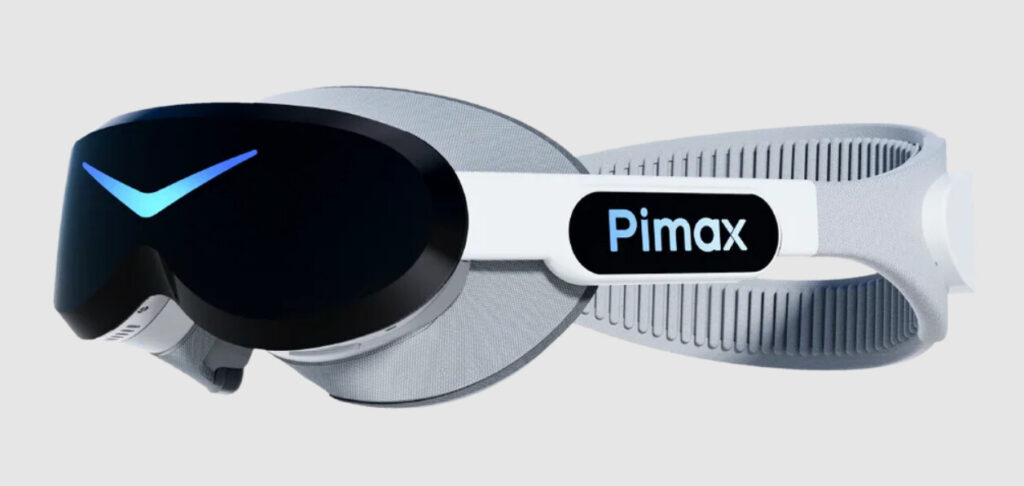 Pimax Dream Air VR with blue RGB