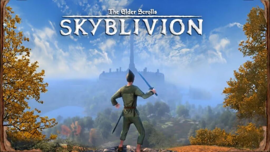 Skyblivion - key art