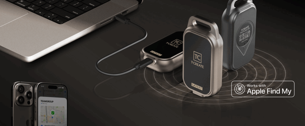 T-Create Expert P34F SSD - Works with Apple Find My