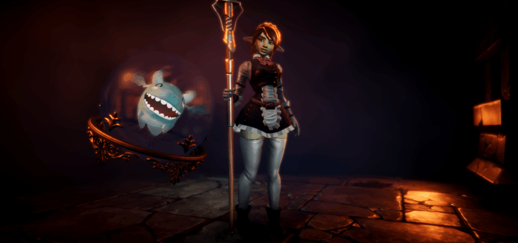 Goblin Cleanup - Screenshot of Female Character