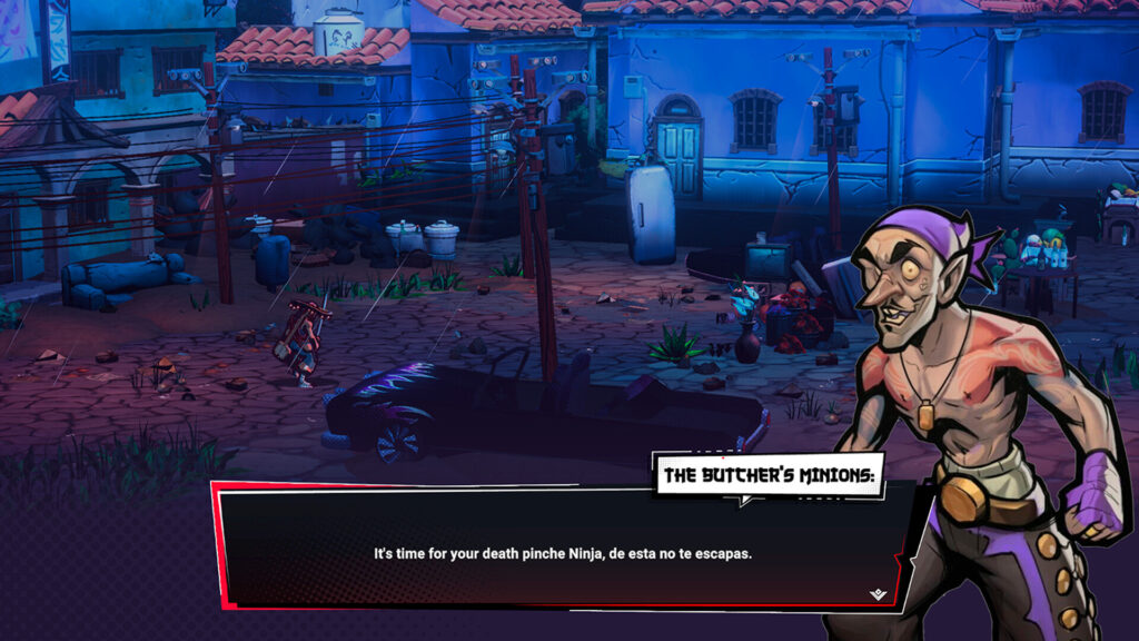 Mexican Ninja - Dialogue