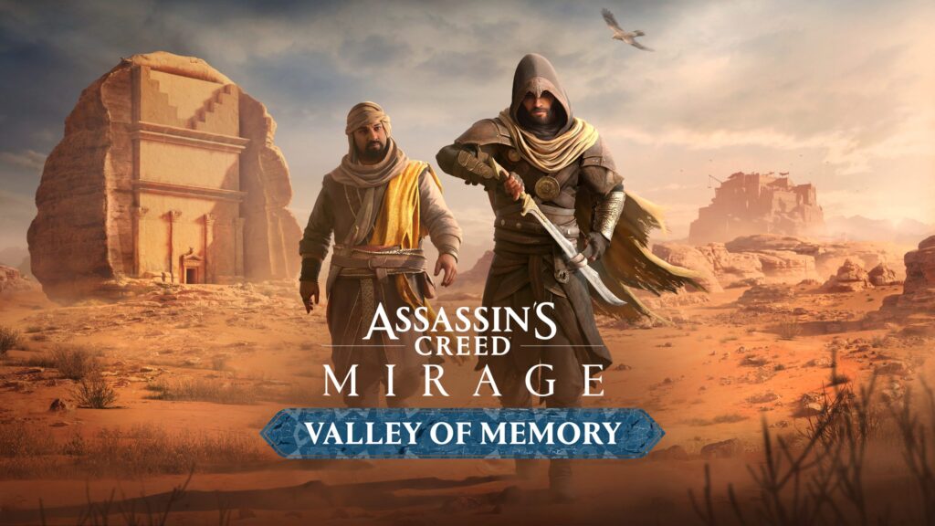 Assassin’s Creed Mirage: Valley of Memory - Logo and Key Art