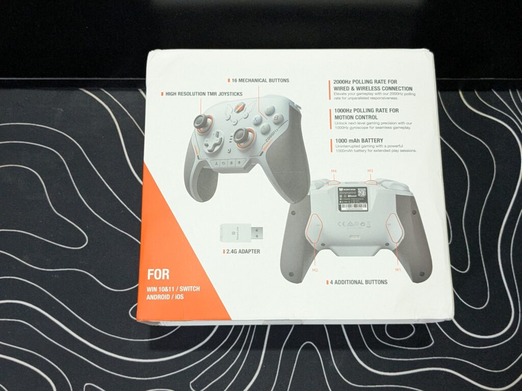 BIGBIGWON Blitz 2 TMR - Back of box