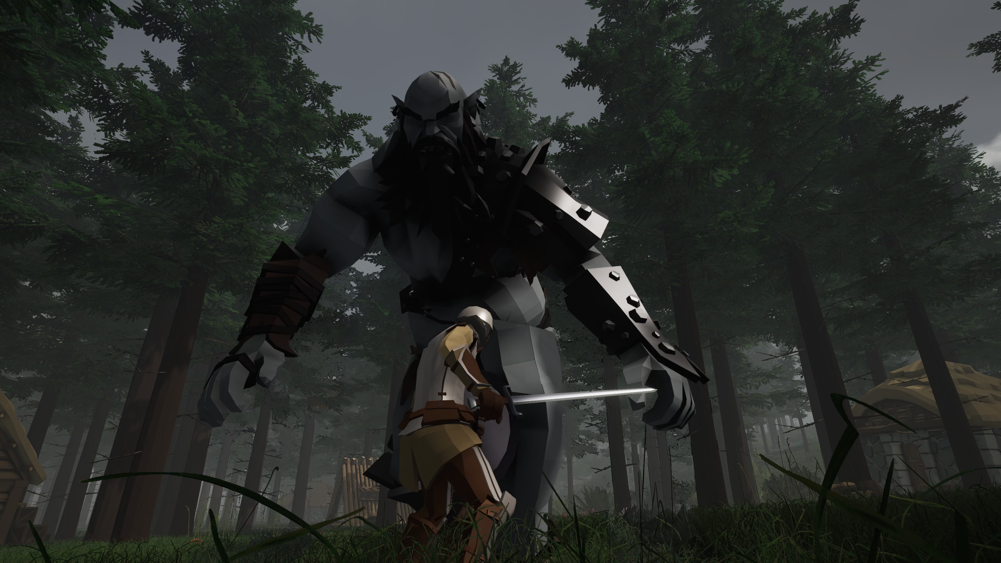 Dungeons & Kingdoms - Giant attacking