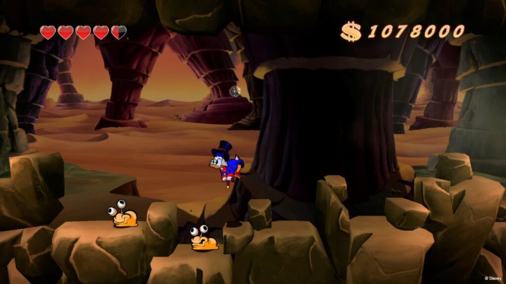 Screenshot from the DuckTales Remastered Steam Page