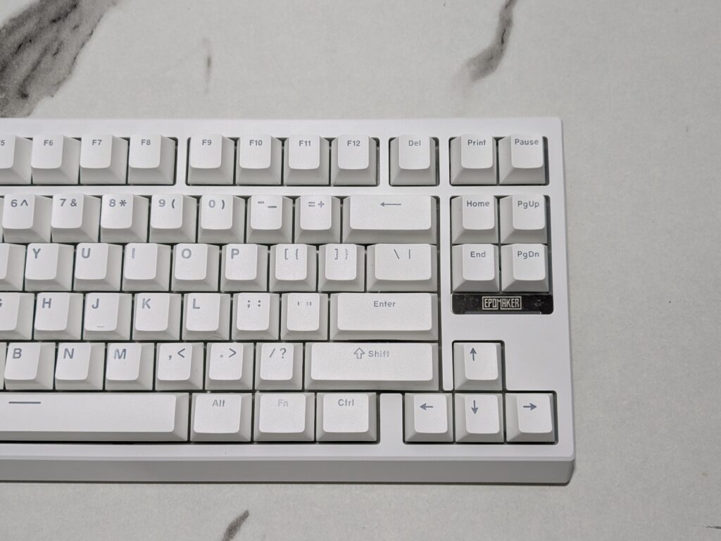 EPOMAKER G84 Mechanical Keyboard - Right side view