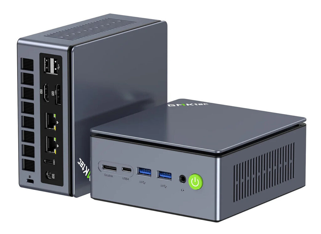 GMKtec NucBox M7 Ultra Mini PC impresses with Ryzen 7 power and sleek design 2 GMKtec NucBox M7 Ultra Mini PC - Vertical and Horizontal