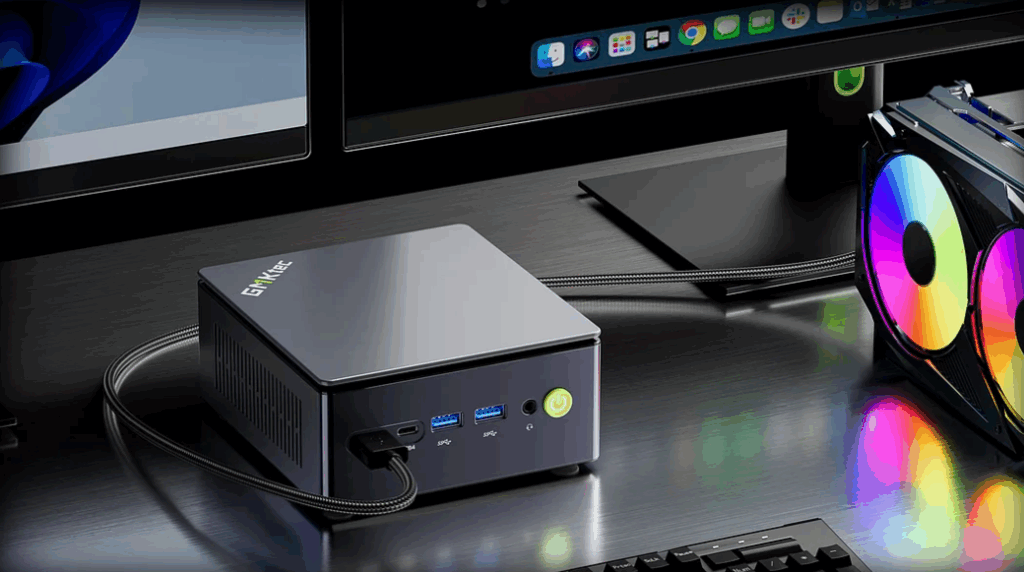 GMKtec NucBox M7 Ultra Mini PC impresses with Ryzen 7 power and sleek design 5 GMKtec NucBox M7 Ultra Mini PC - Key Art