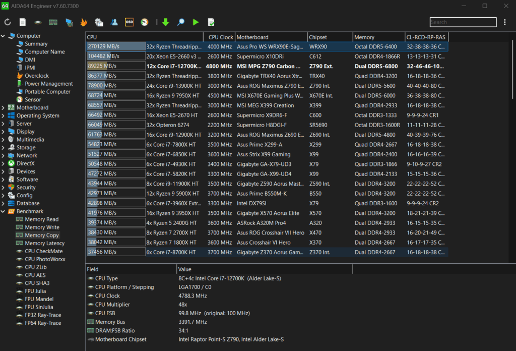 Copy speed came in at 89,225 MB/s, keeping transfers smooth and balanced.