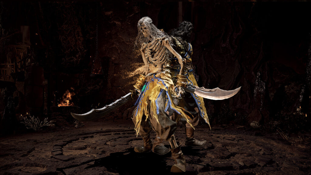 Loulan: The Cursed Sand - Bone and Sand form ability 