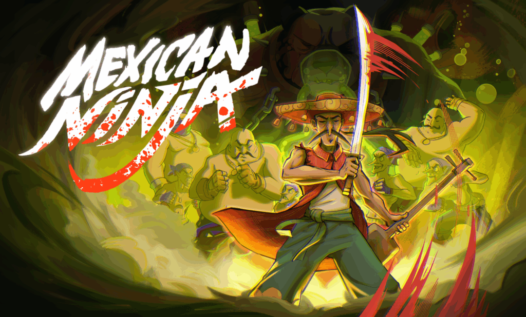 Mexican Ninja - Logo and Key Art