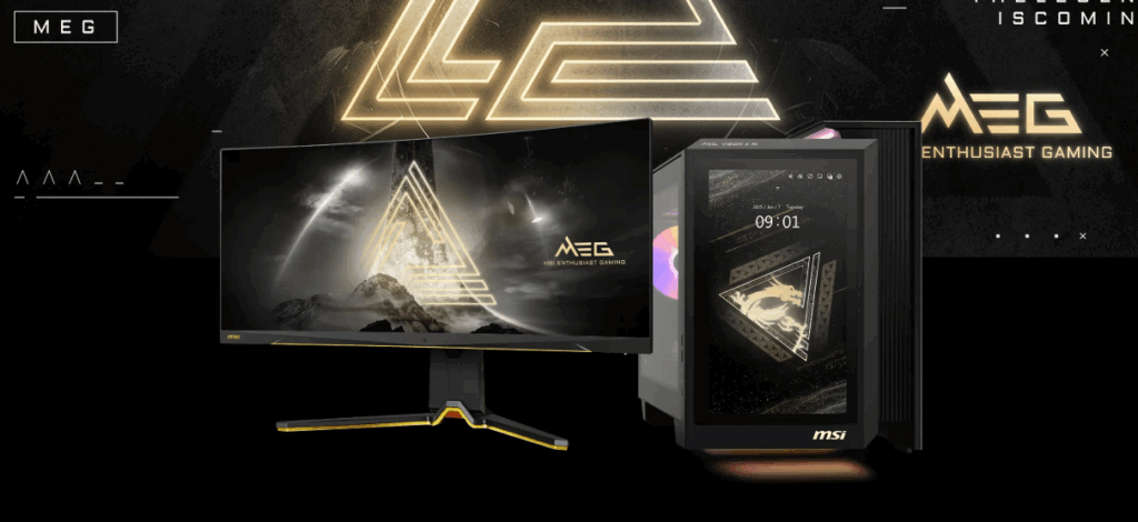 MSI MEG Vision X AI (2nd Gen) desktop at PAX Australia 2025