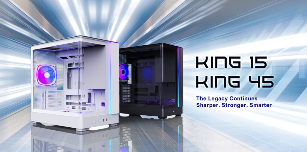 Montech King 15 and King 45 PC cases
