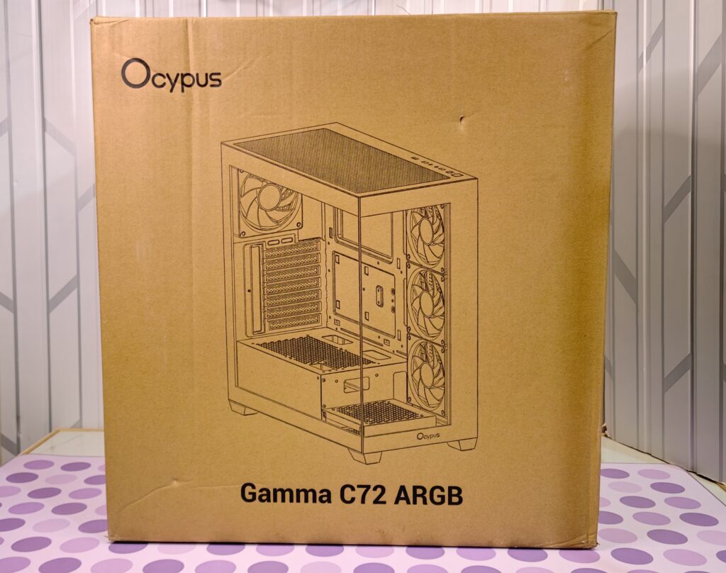 Ocypus Gamma C72 ARGB case - Boxed