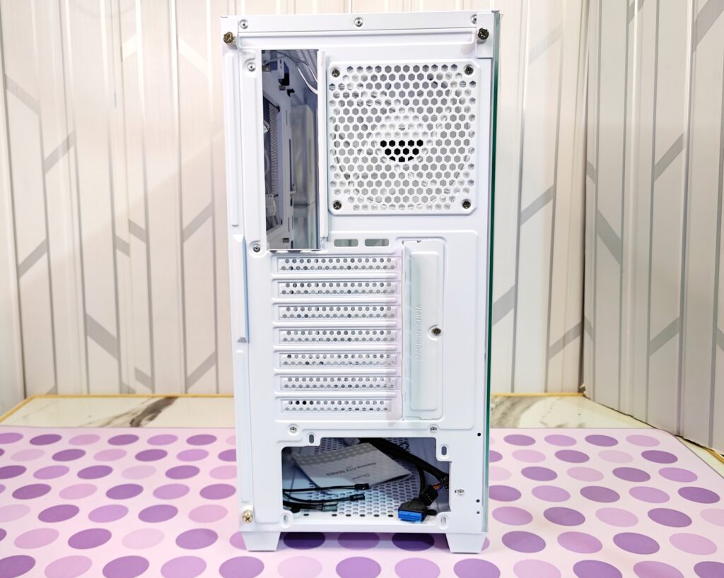 Ocypus Gamma C72 ARGB case - Back of case