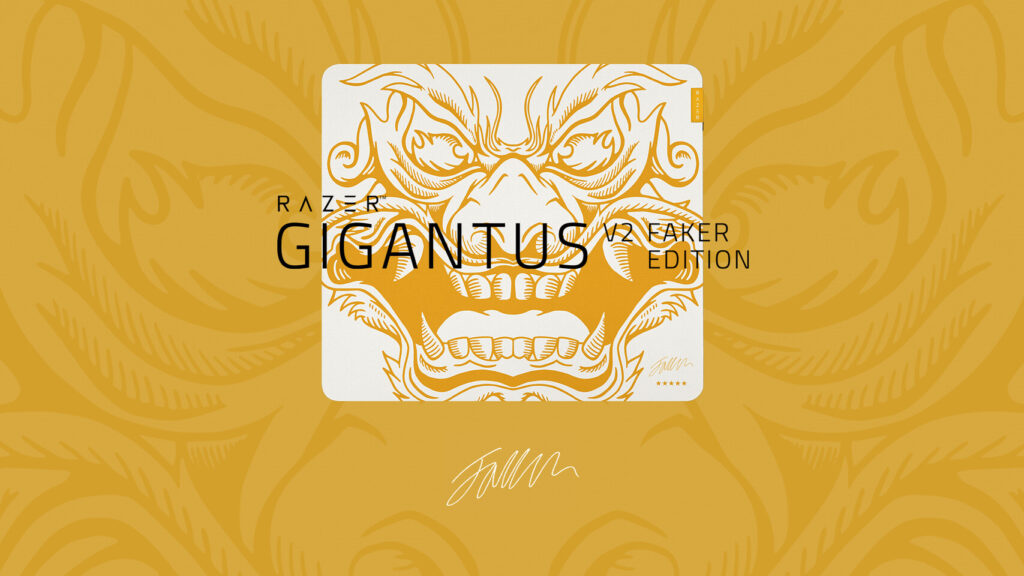 Razer Gigantus V2 Faker Edition mouse mat - Key Art