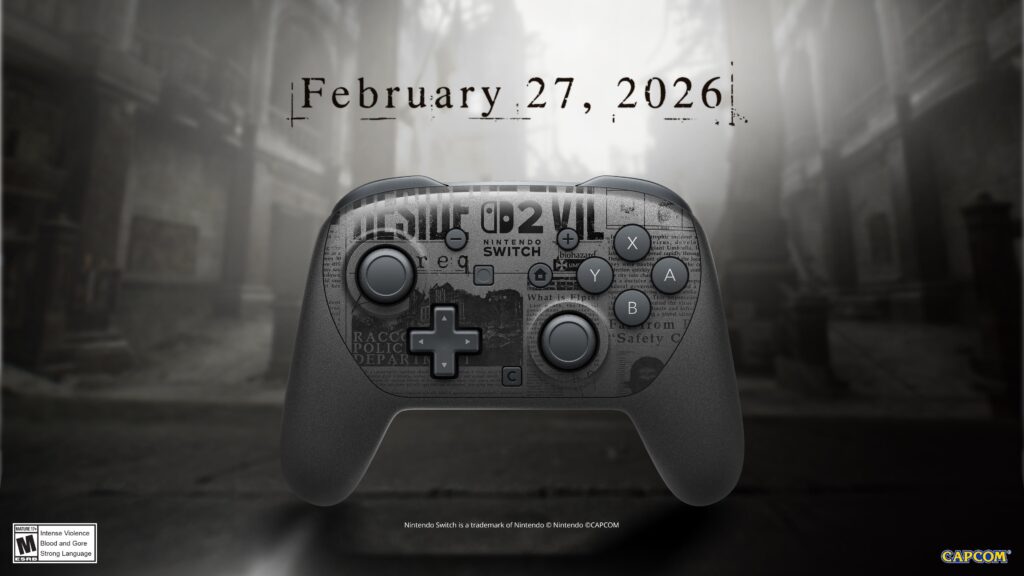 Resident Evil: Requiem - Release date for Switch 2 Pro Controller