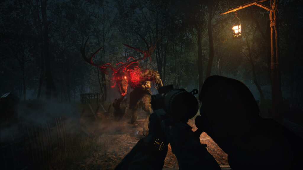 Rules of Engagement: The Gray State - shooting a horrific figure 