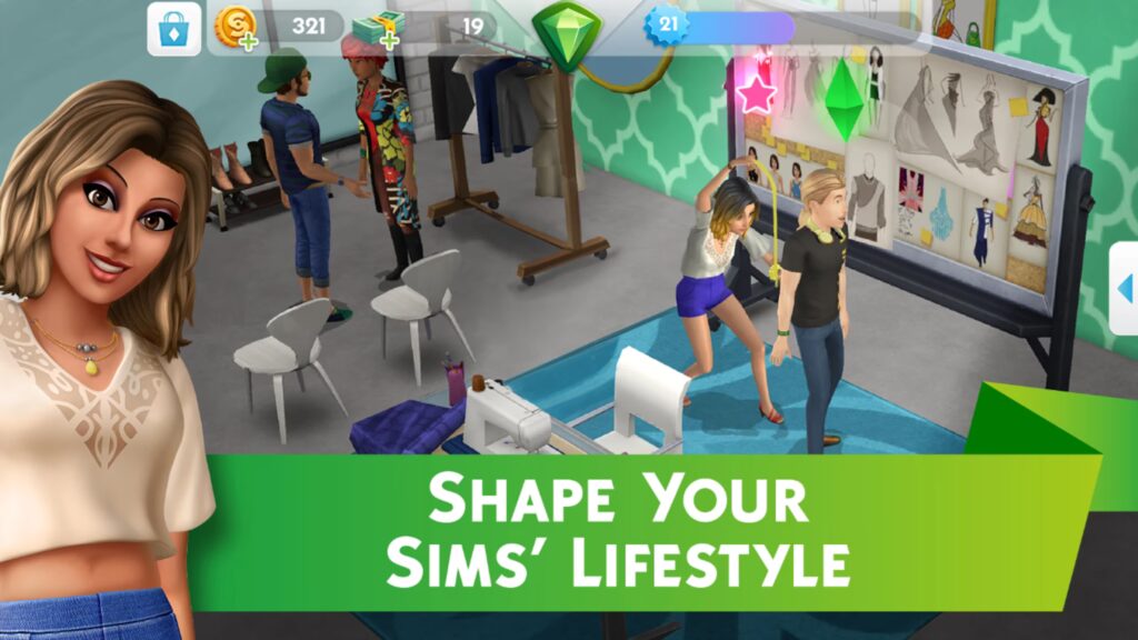 The Sims Mobile - gameplay shot 