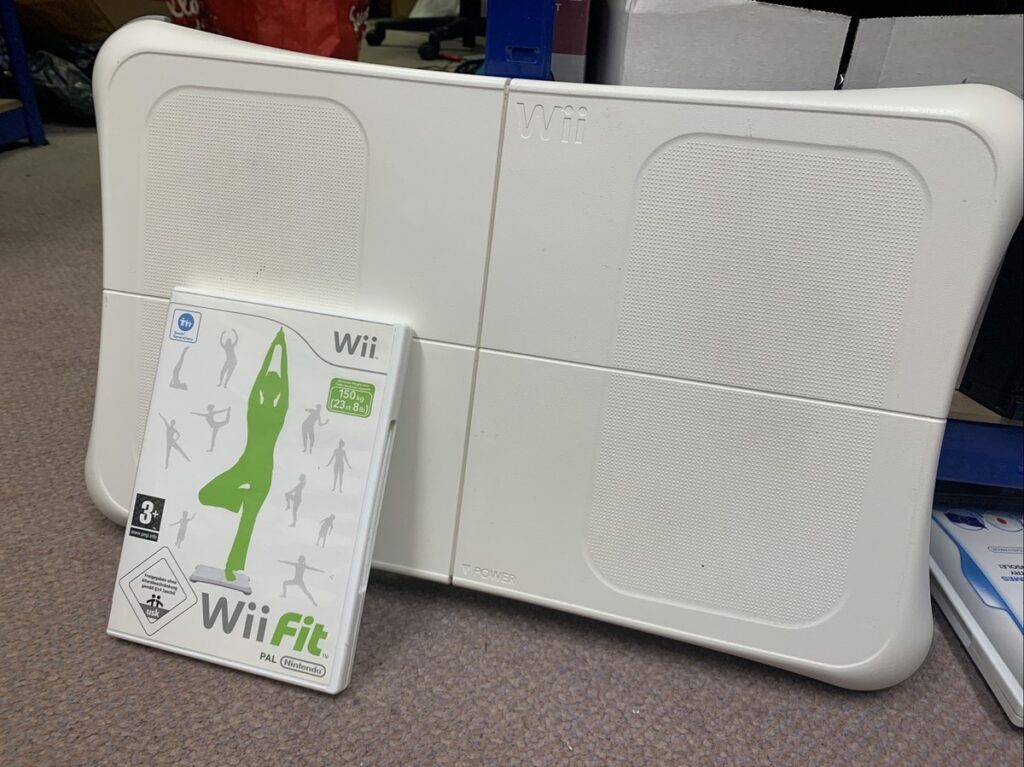 Wii Balance Board with a copy of Wii Fit