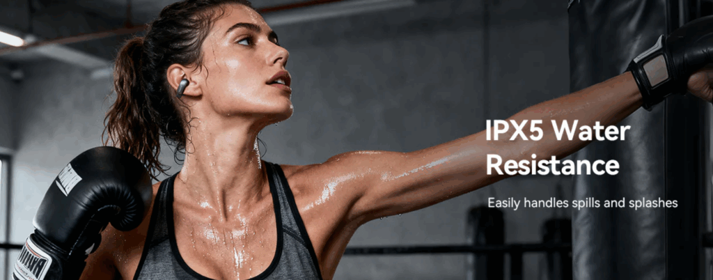 1MORE Ear Clip S12 - IPX5 water resistant