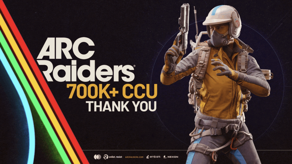 ARC Raiders - 700k CCU