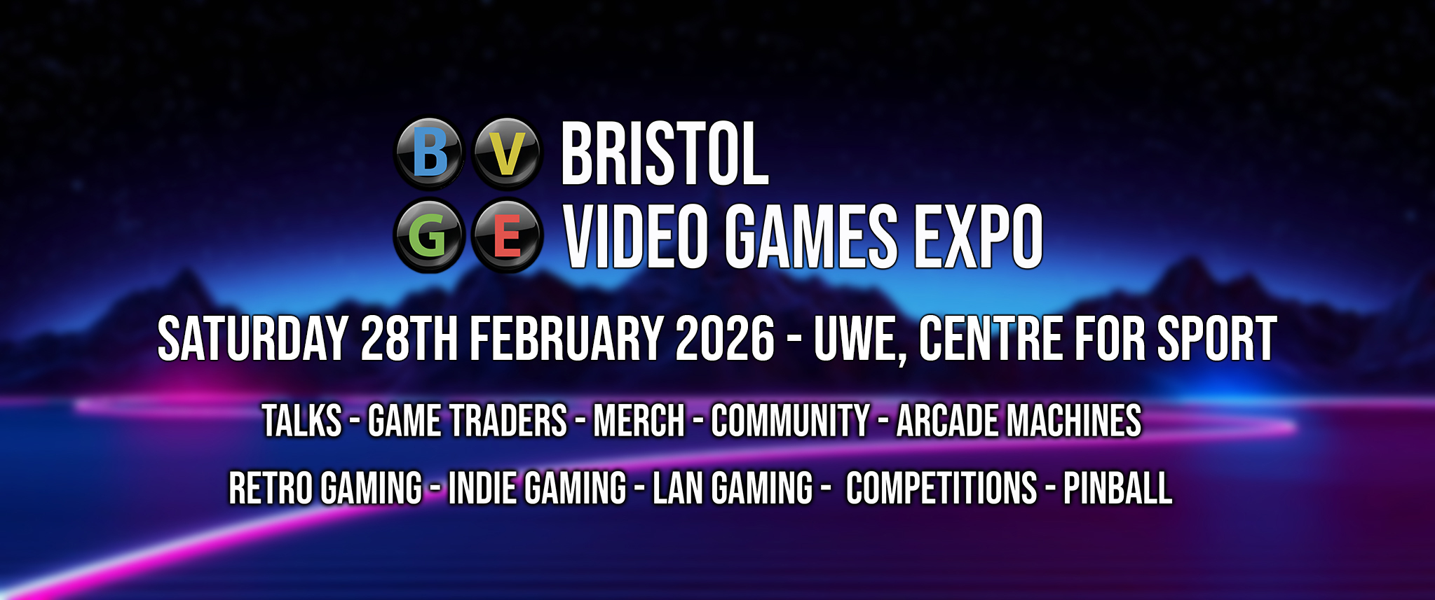 Bristol Video Games Expo - Logo and Event Dates