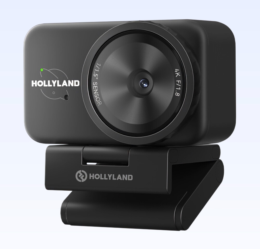 Close up of the Hollyland Lyra 4K webcam