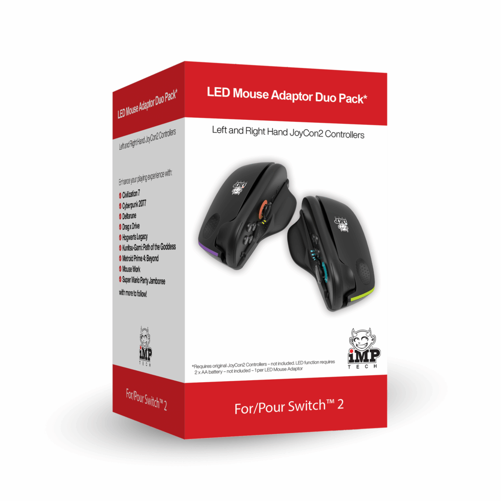 iMP Gaming LED Mouse Duo for Switch 2 - Box