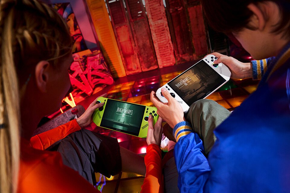 Little Nightmares III being played on MSI Claw gaming handhelds