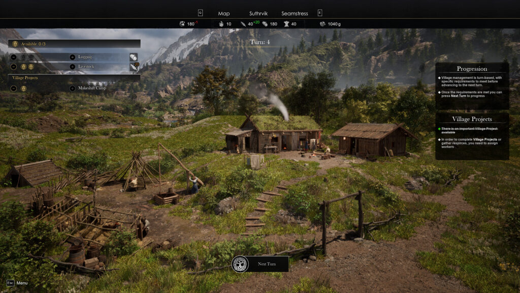 Norse: Oath of Blood - village settlement 